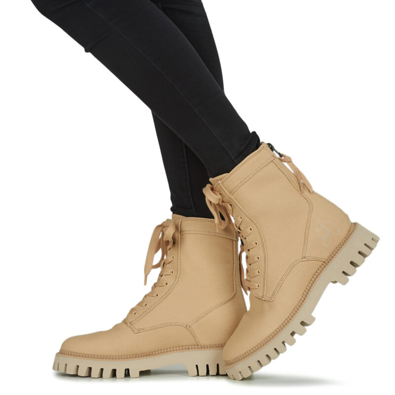 Freelance  LUCY BACK ZIP BOOT  Beige -  Stivaletti Donna - 8