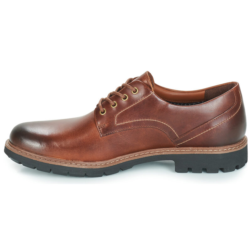Clarks BATCOMBE HALL Marron Derby Homme - 4