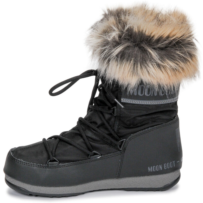 Moon Boot MOON BOOT MONACO LOW WP 2 Nero Scarpe da neve Donna - 4