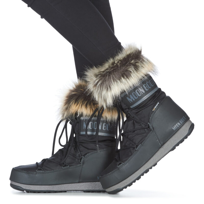 Moon Boot MOON BOOT MONACO LOW WP 2 Nero Scarpe da neve Donna - 8
