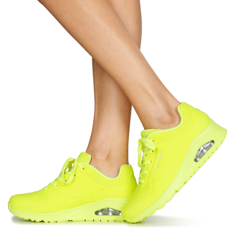 Skechers UNO NIGHT SHADES Giallo Sneakers basse Donna - 8