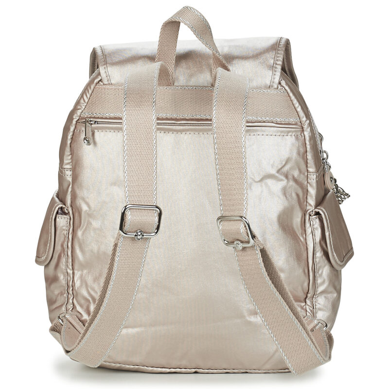 Woman Kipling CITY PACK S Gold Women's Backpack - 2