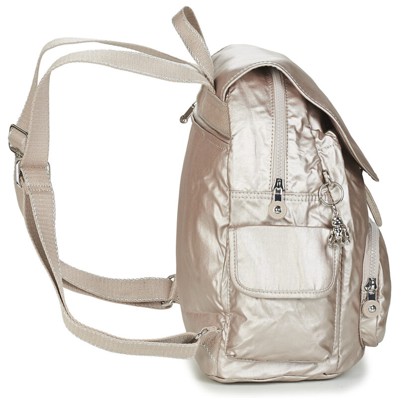 Woman Kipling CITY PACK S Gold Women's Backpack - 3