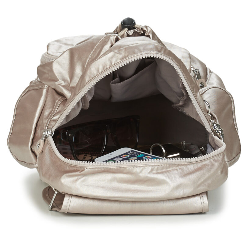 Woman Kipling CITY PACK S Gold Women's Backpack - 5