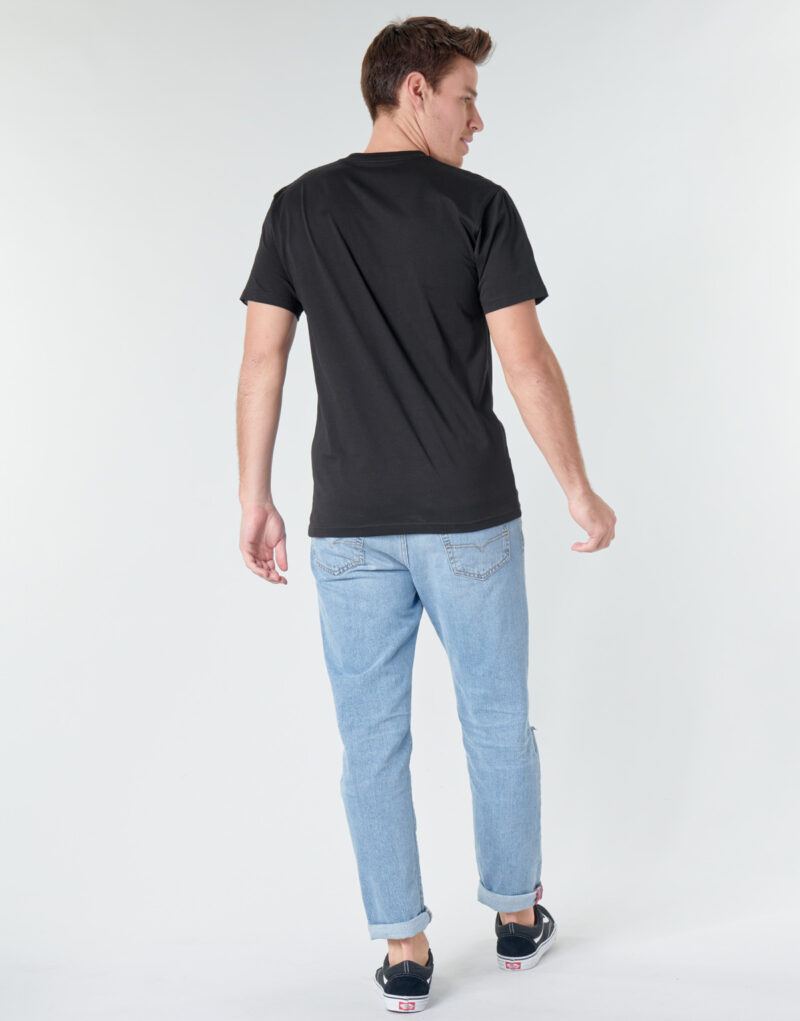 Vans T-Shirt LEFT CHEST LOGO TEE Schwarz T-Shirt Kurzarm Herren - 4