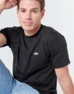 Vans T-Shirt LEFT CHEST LOGO TEE Schwarz T-Shirt Kurzarm Herren - 5