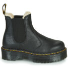 Dr. Martens 2976 QUAD FL BLACK PISA Nero Stivaletti Donna - 2