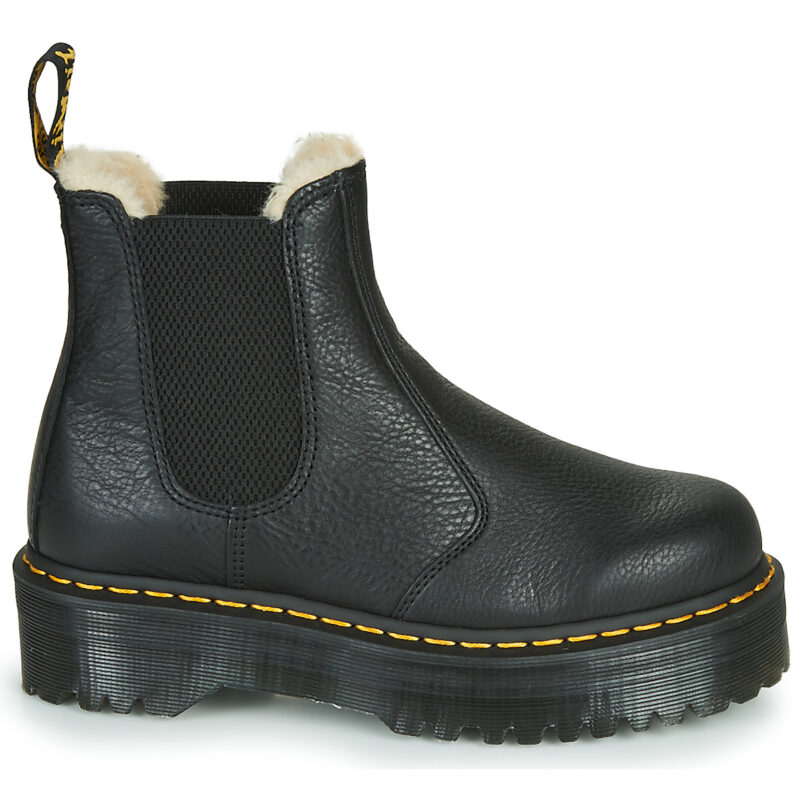Dr. Martens 2976 QUAD FL BLACK PISA Nero Stivaletti Donna - 2