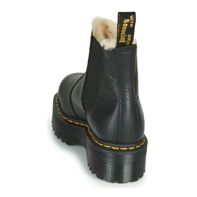 Dr. Martens 2976 QUAD FL BLACK PISA Nero Stivaletti Donna - 5