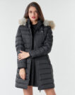 Doudoune &agrave; capuche Tommy Jeans TJW ESSENTIAL noire pour femme - Taille 2