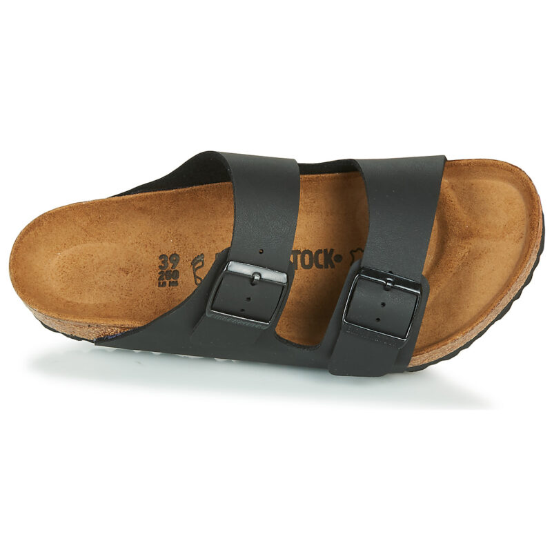 BIRKENSTOCK Arizona Birko-flor / Black / Regular Nero Ciabatta Uomo - 6