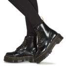 Dr. Martens  VEGAN SINCLAIR BLACK OXFORD  Nero -  Stivaletti Donna - 8