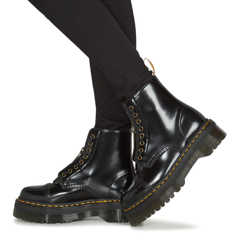 Dr. Martens  VEGAN SINCLAIR BLACK OXFORD  Nero -  Stivaletti Donna - 8
