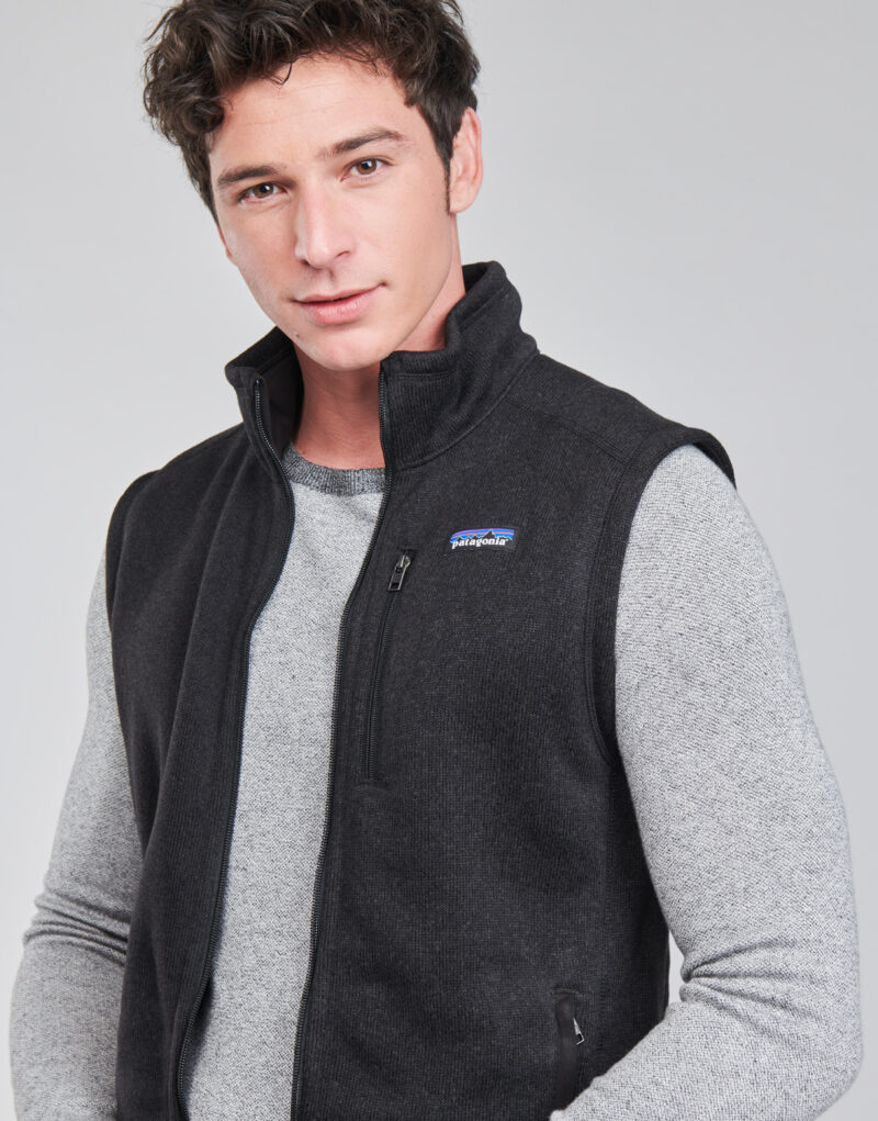 Felpa Patagonia M's Better Sweater Vest Nero Felpe Uomo - 5