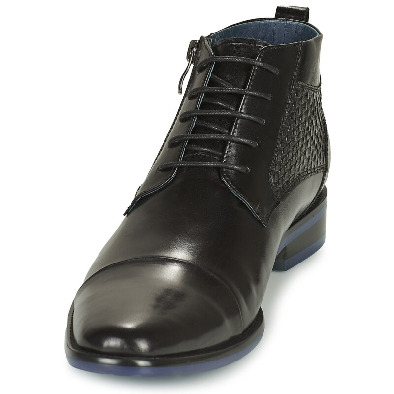 Kdopa JACKSON Schwarze Herren-Ankle-Boots - Gr&ouml;&szlig;e 3