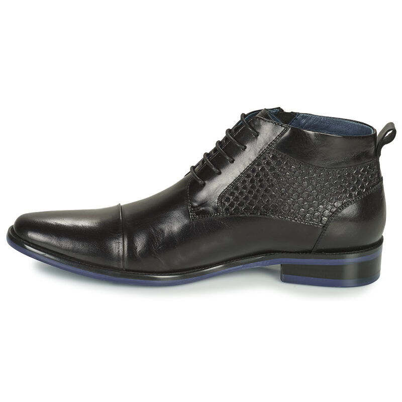 Kdopa JACKSON Schwarze Herren-Ankle-Boots - Gr&ouml;&szlig;e 4
