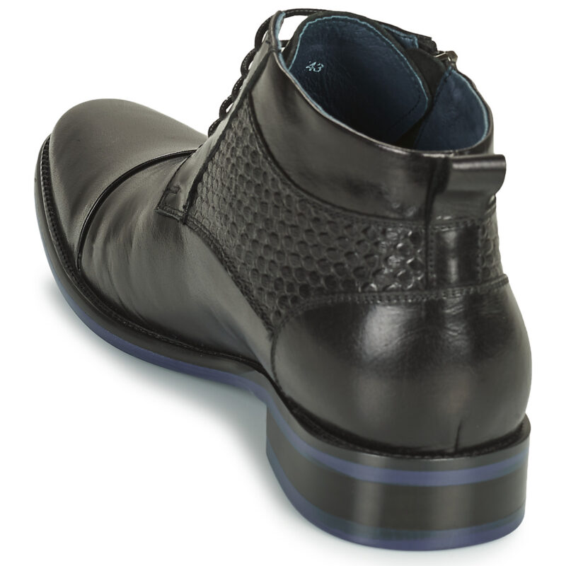 Kdopa JACKSON Schwarze Herren-Ankle-Boots - Gr&ouml;&szlig;e 5