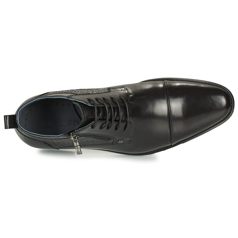 Kdopa JACKSON Schwarze Herren-Ankle-Boots - Gr&ouml;&szlig;e 6