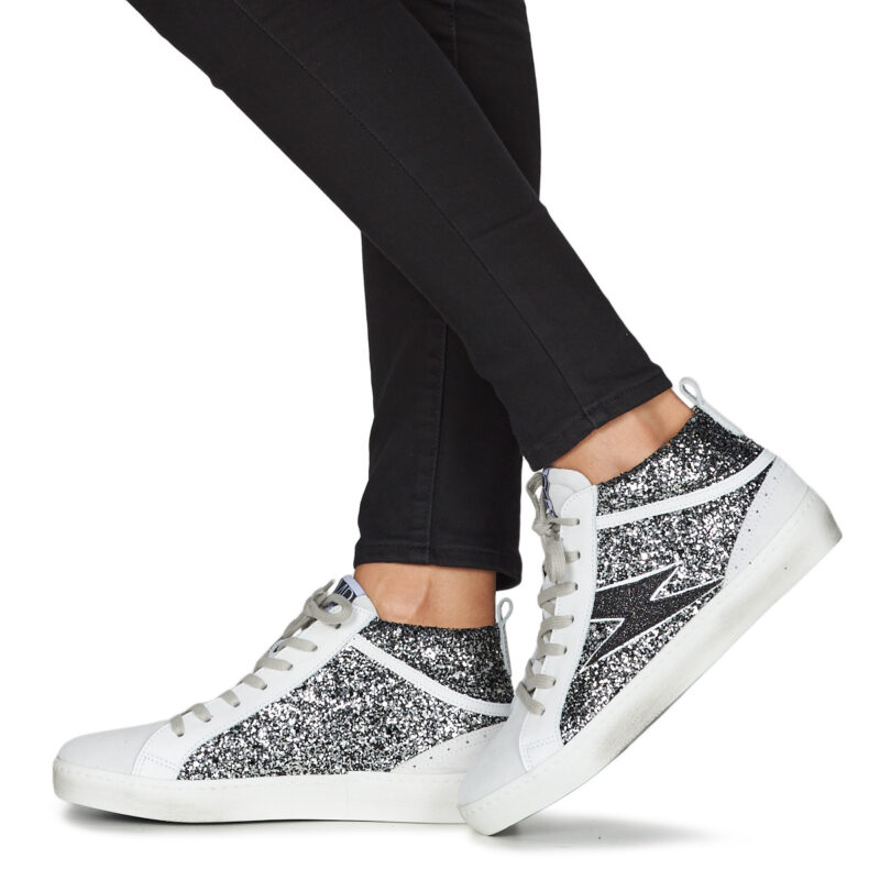 Semerdjian ALFA Bianco Sneakers alte Donna - 8