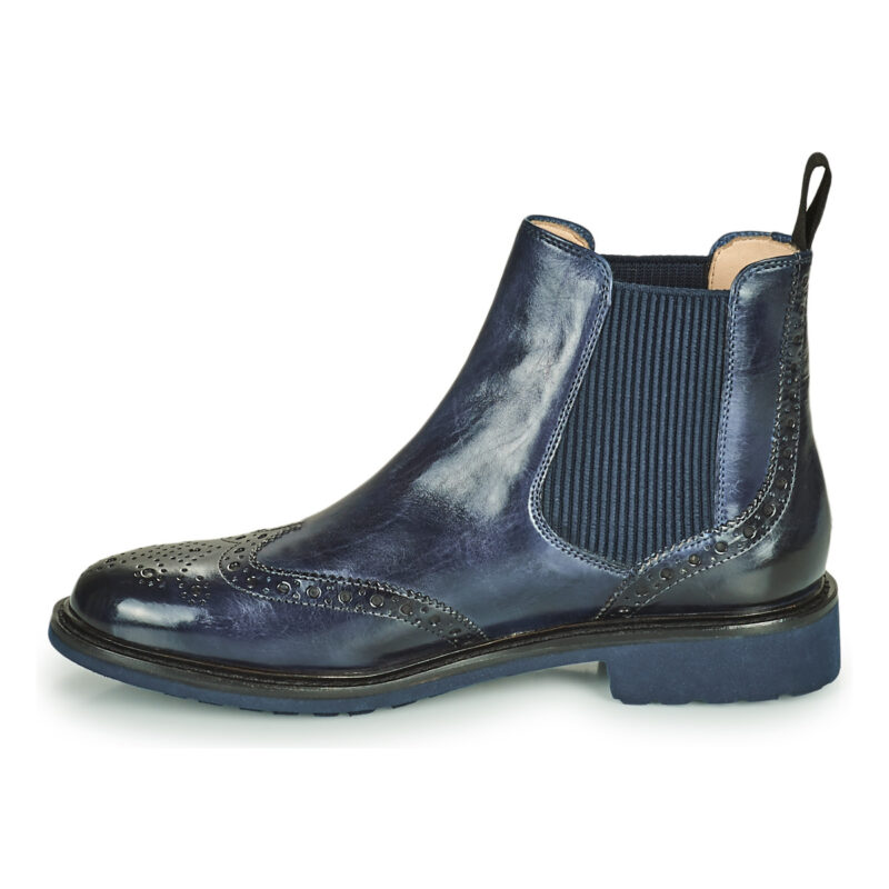 Melvin & Hamilton SELINA 6 Bottines Bleues Femme - 4