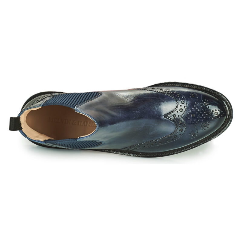 Melvin & Hamilton SELINA 6 Bottines Bleues Femme - 6