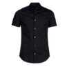 Camicia a maniche corte Emporio Armani 8N1C91 Nero Camicie a maniche corte Uomo