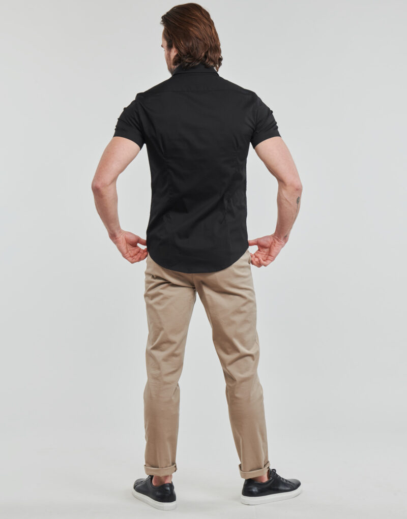 Camisa de manga corta Emporio Armani 8N1C91 Negro Camisas de manga corta Hombre - 4