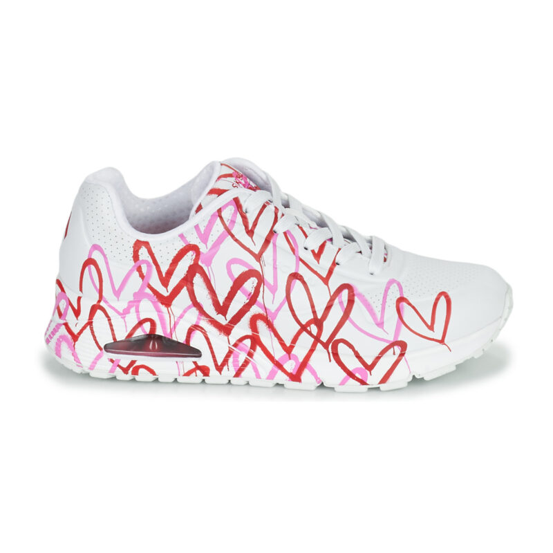 Skechers UNO Bianco Sneakers basse Donna - 2