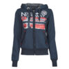 Felpe con cappuccio Geographical Norway FARLOTTE Blu Felpe con cappuccio Donna