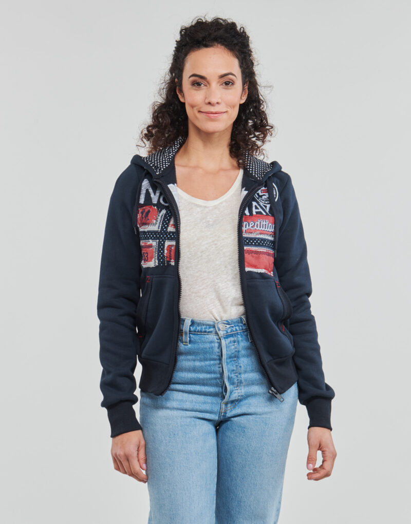 Geographical Norway FARLOTTE Blaue Hoodies Damen - 2