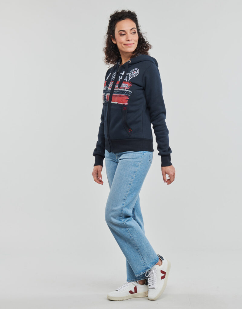 Geographical Norway FARLOTTE Blaue Hoodies Damen - 3