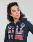 Geographical Norway FARLOTTE Blaue Hoodies Damen - 5