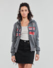 Sweat &agrave; capuche Geographical Norway FARLOTTE Gris Sweat &agrave; capuche Femme - 2