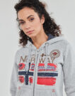 Geographical Norway FARLOTTE Hoodies Grey Women's Hoodies - 5