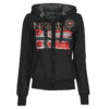 Felpe con cappuccio Geographical Norway FARLOTTE Nero Felpe con cappuccio Donna