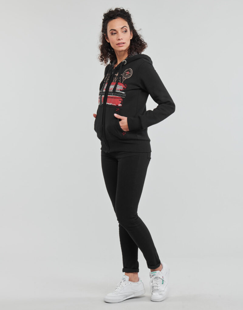 Geographical Norway FARLOTTE Schwarze Hoodies Damen - 3