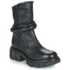 Airstep / A.S.98 HELL Schwarz Stiefeletten Damen