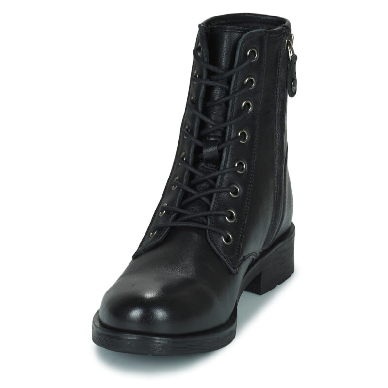 Geox ZIEHENELLE Schwarze Damen-Ankle-Boots - Gr&ouml;&szlig;e 3