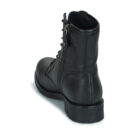 Geox ZIEHENELLE Schwarze Damen-Ankle-Boots - Gr&ouml;&szlig;e 5