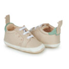 Easy Peasy MY BLUBLU BASKET LACET Beige Ballerines Enfant - 3