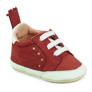 Easy Peasy MY BLUBLU BASKET LACET Rosso - Ballerine Bambino