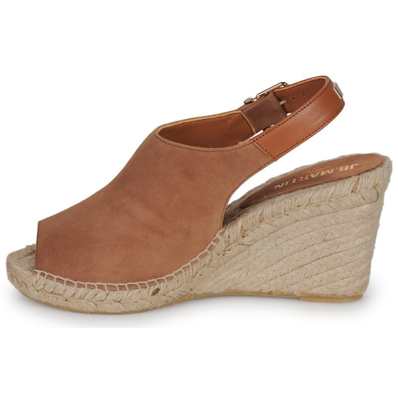 JB Martin INES Marrone Espadrillas Donna - 4