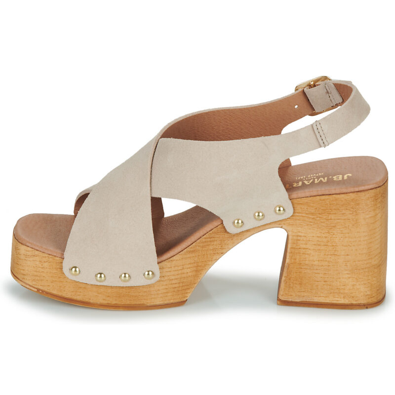 JB Martin AIMEE Beige Zoccoli Donna - 4