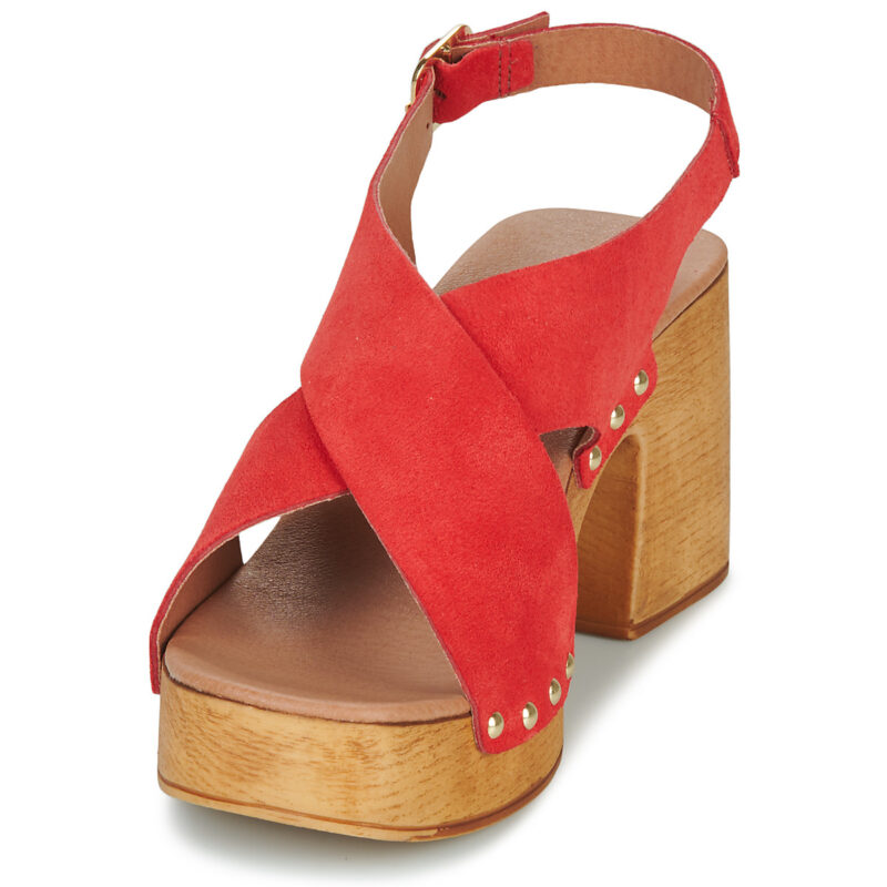 JB Martin AIMEE Rosso Zoccoli Donna - 3