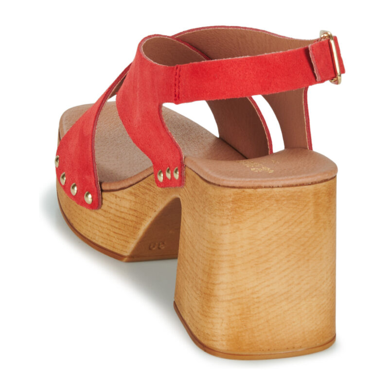 JB Martin AIMEE Rosso Zoccoli Donna - 5