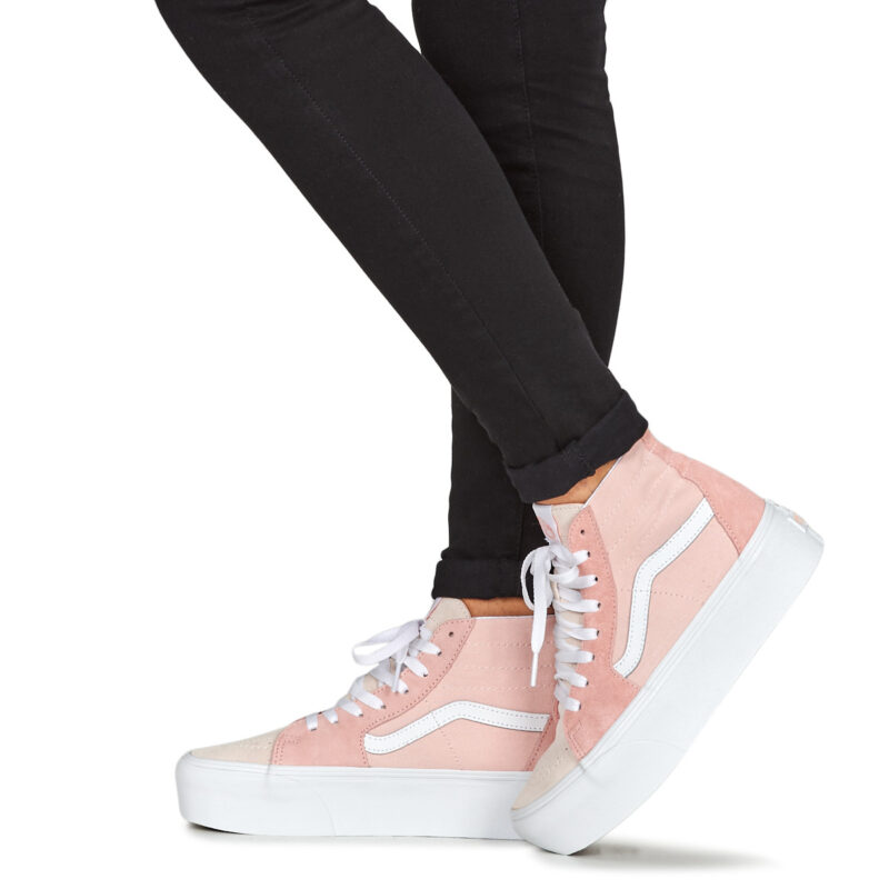 Vans SK8-Hi TAPERED STACKFORM Rosa Sneakers alte Donna - 8