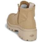Palladium  PALLABASE TWILL  Beige -  Sneakers alte Donna - 5