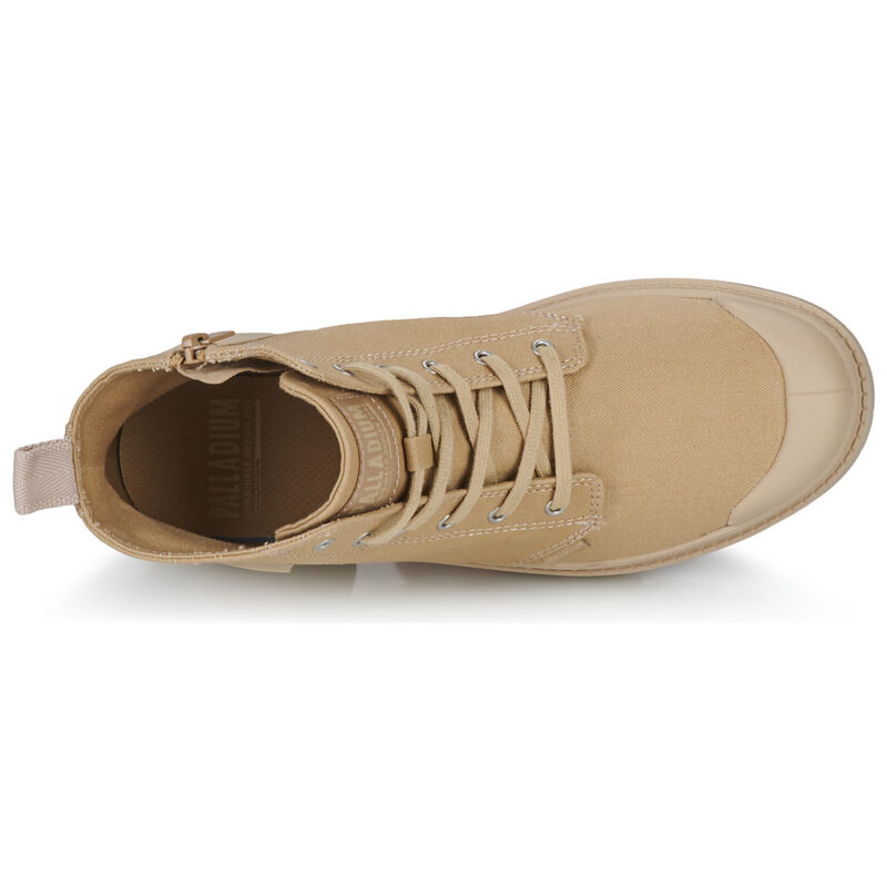 Palladium  PALLABASE TWILL  Beige -  Sneakers alte Donna - 6