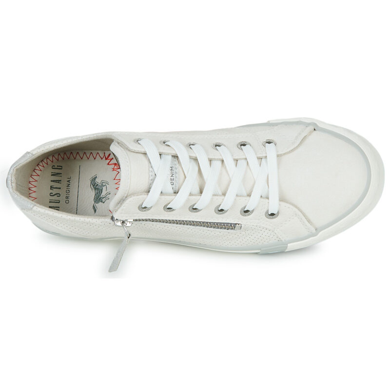 Mustang  RADU  Bianco -  Sneakers basse Donna - 6