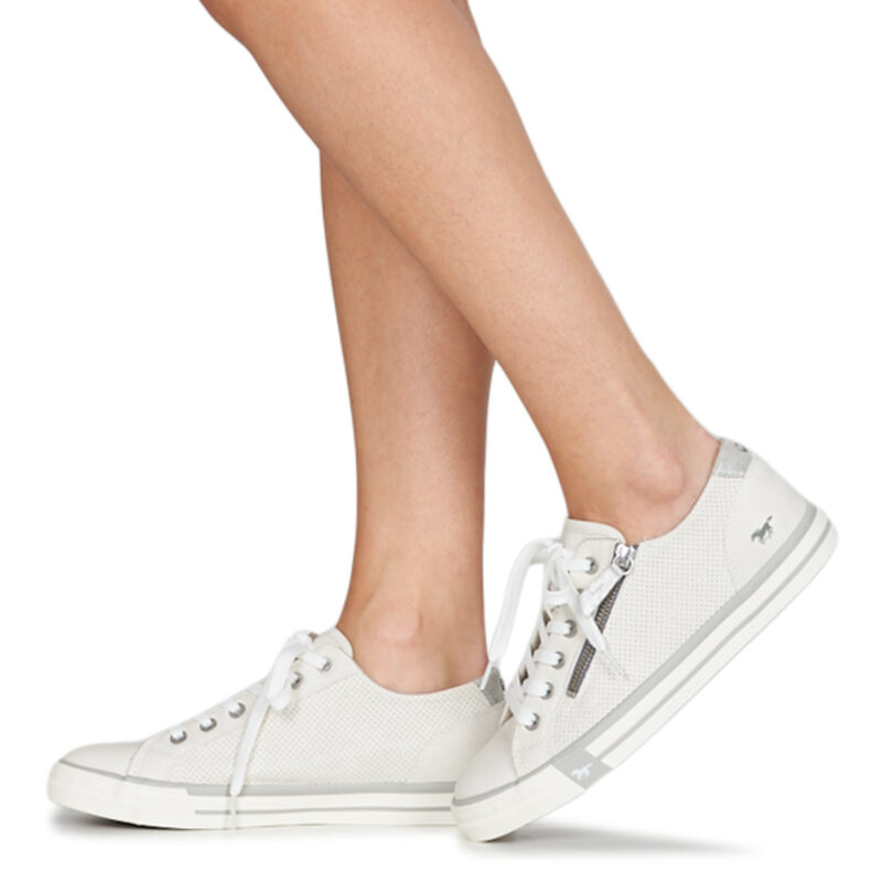 Mustang  RADU  Bianco -  Sneakers basse Donna - 8